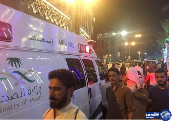بالصور.. إصابة 18 شخصاً بسبب التدافع في ساحات الحرم المكي  ليلة الـ 27 من رمضان