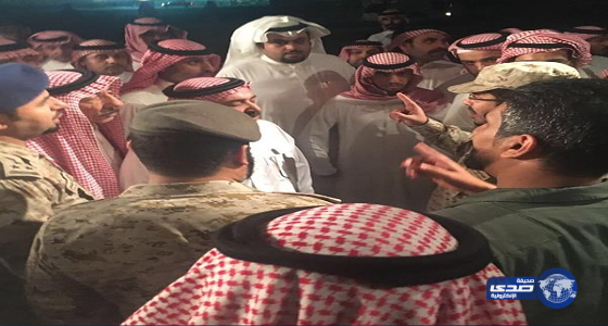 بالصور.. جثمان الشهيد النقيب «الملحم» يصل الرياض