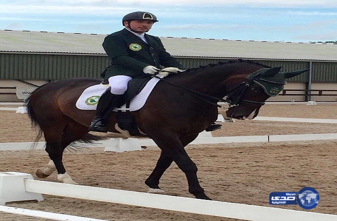 الفارس احمد شربتلي الثالث عالمياً