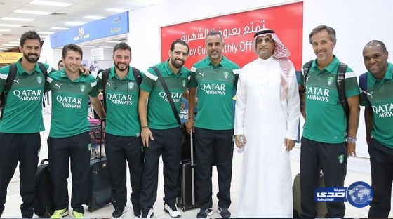 بعثة الأهلي تغادر إلى اسبانيا