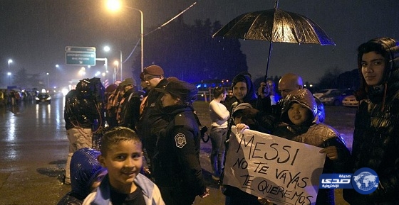 مظاهرات في الأرجنتين من أجل ميسي