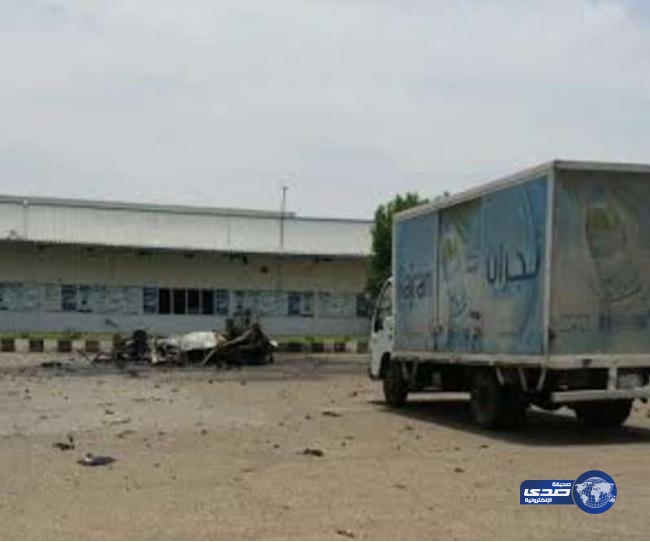 بالصور ..إصابة 6 مدنيين إثر سقوط مقذوف داخل مصنع مياه في نجران