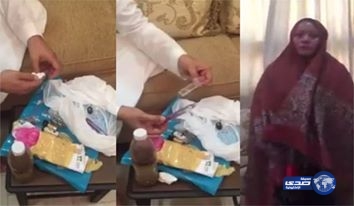 بالفيديو.. مواطن يوثق عثوره على أغراض سحرية بحوزة خادمته الفلبينية