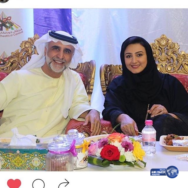 هيفاء حسين مع زوجها..