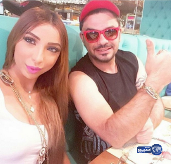 دنيا بطمه وزوجها..