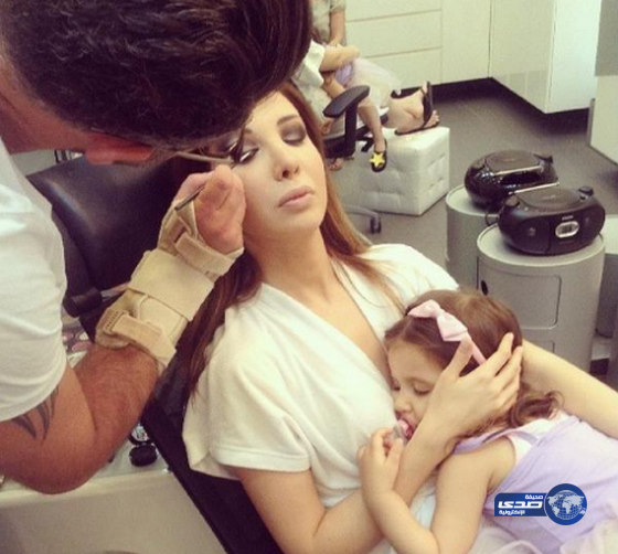 نانسي عجرم وبنتها إيلا..