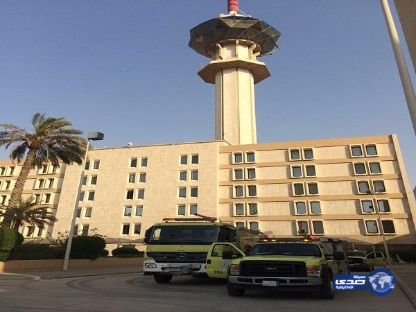 “مدني الرياض”: إصابة 3 فنيين في حريق اندلع في برج التليفزيون (صور)