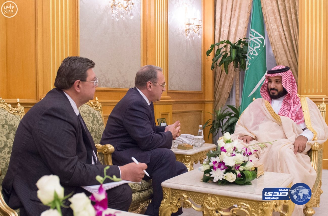 ولي ولي العهد يبحث مع المبعوث الخاص للرئيس الروسي العلاقات الثنائية وقضايا المنطقة