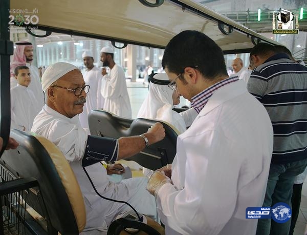 بالصور.. إطلاق “العربة الصحية” لخدمة ضيوف الرحمن بالحج