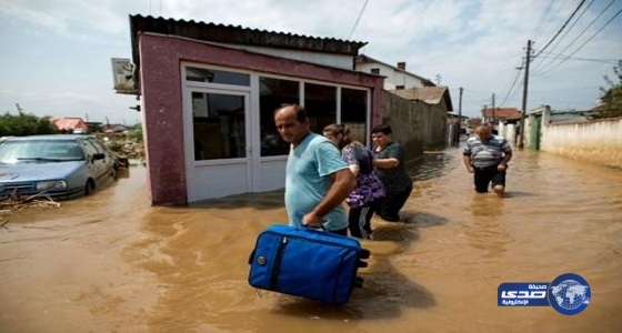 إرتفاع ضحايا &#8221; السيول &#8221; فى مقدونيا ل 21 قتيلا و100 جريحا