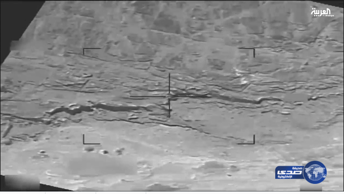 بالفيديو.. استهداف القوات السعودية للميلشيات الحوثية قبالة الحدود
