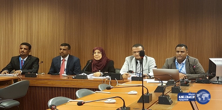 بالفيديو.. أنصار النائب الكويتي عبدالحميد دشتي يعتدون علي وفد يمني بجنيف