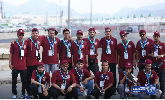 64 طالباً من جامعة الطائف يشاركون في خدمة ضيوف الرحمن
