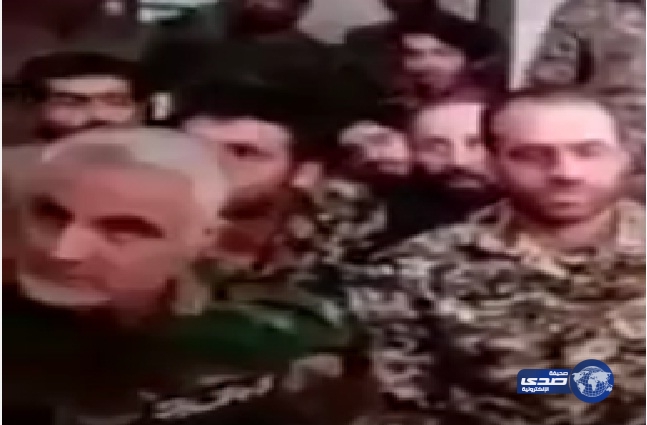 بالفيديو..قائد الحرس الثورى الإيرانى يتفقد ميليشياته في حلب