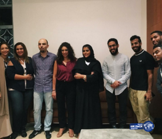 نجوم ستاند أب كوميدي في مهرجان الكوميديا العربيه في أبو ظبي..