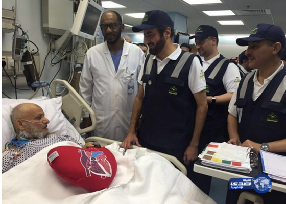 وزير الصحة يزور مدينة الملك عبدالله الطبية بمكة .. ويطمئن علي مرضي القلب