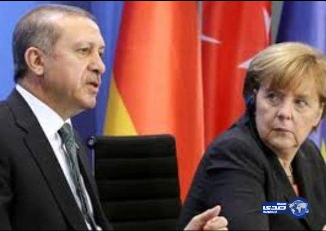 ميركل وأردوغان يؤكدان على ضرورة وقف إطلاق النار بسوريا