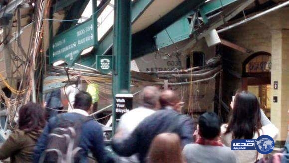 أكثر من  100 جريح في حادث قطار بنيويورك