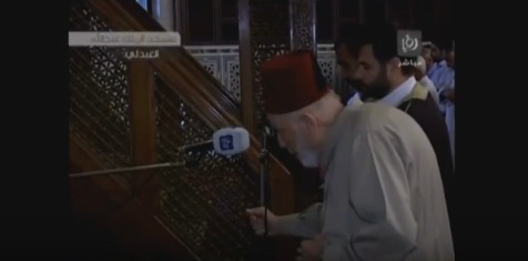 وفاة مٌقرئ المسجد الاقصي الشيخ محمد الشريف بالأردن