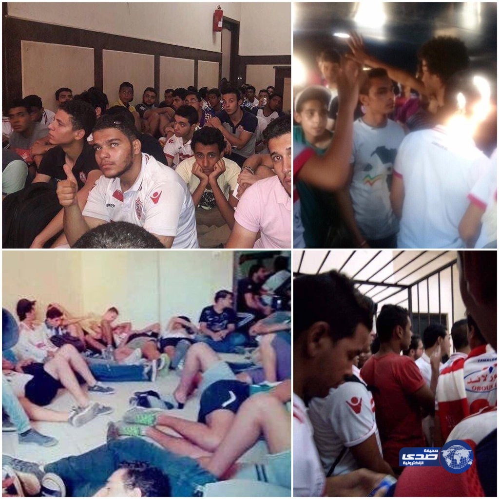 الأمن المصرى يلقى القبض على عدد من مشجعى الزمالك قبل مواجهة الوداد الأفريقية