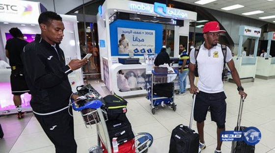 بعثة الاتحاد تصل إلى جدة