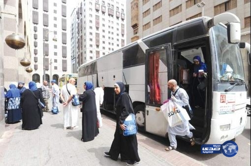 وصول أكثر من نصف مليون حاج إلى المدينة حتى أمس