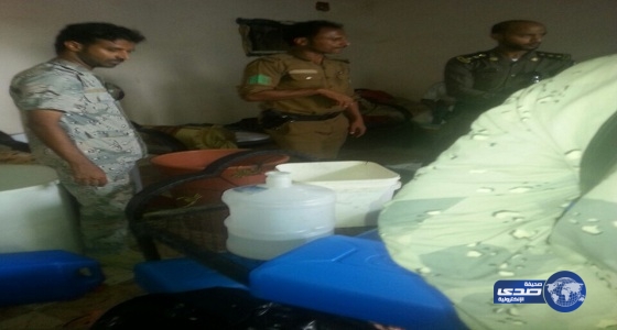 شرطة جازان تطيح بأحد أخطر صانعي الخمور