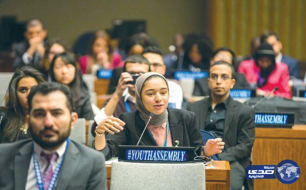 إذاعة الأمم المتحدة تحتفي بإنجاز الطالبة السعودية &#8221; رزان العقيل&#8221;