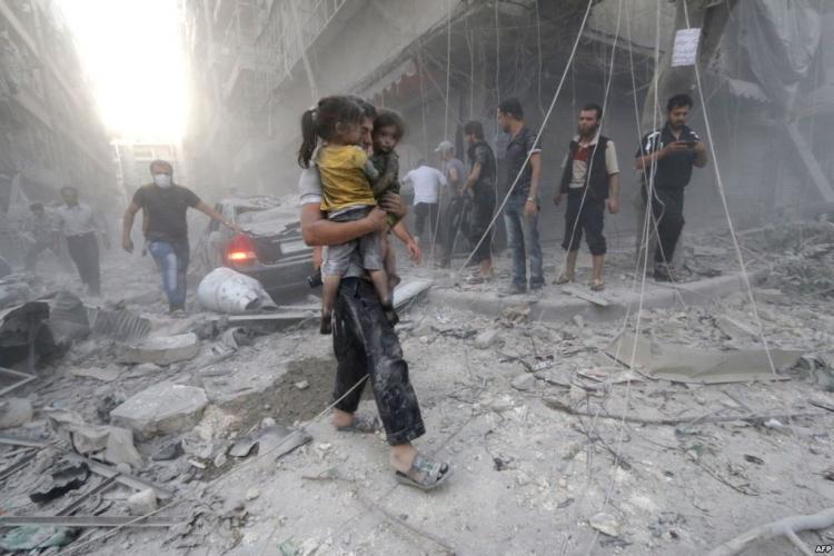 “مجلس التعاون” يستنكر القصف الجوي على “حلب”