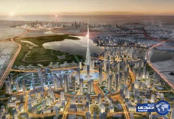 حاكم دبي يضع حجر الأساس لأطول برج في العالم بحلول 2020