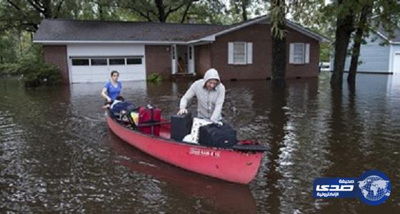 الفيضانات تغمر كارولاينا الشمالية بعد الإعصار ‘ماثيو’ وعدد الضحايا يرتفع