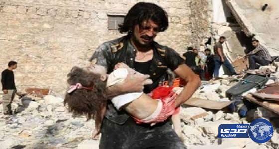 مقتل 114 طفلاً جراء الغارات الجوية على”‘حلب”