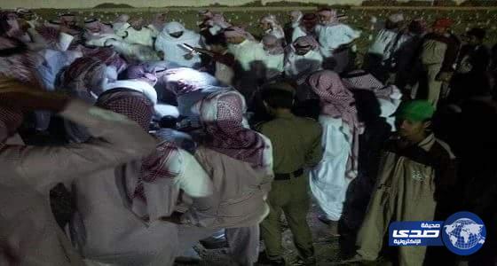بالصور..جموع غفيرة تشيع جثمان الضابط السعودي الغريق في أمريكا بمقبرة شهداء مكة