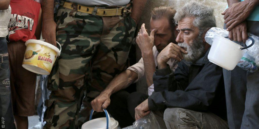 الأمم المتحدة: السوريون &#8220;المحاصرون&#8221; يأكلون مرة احدة يوميا