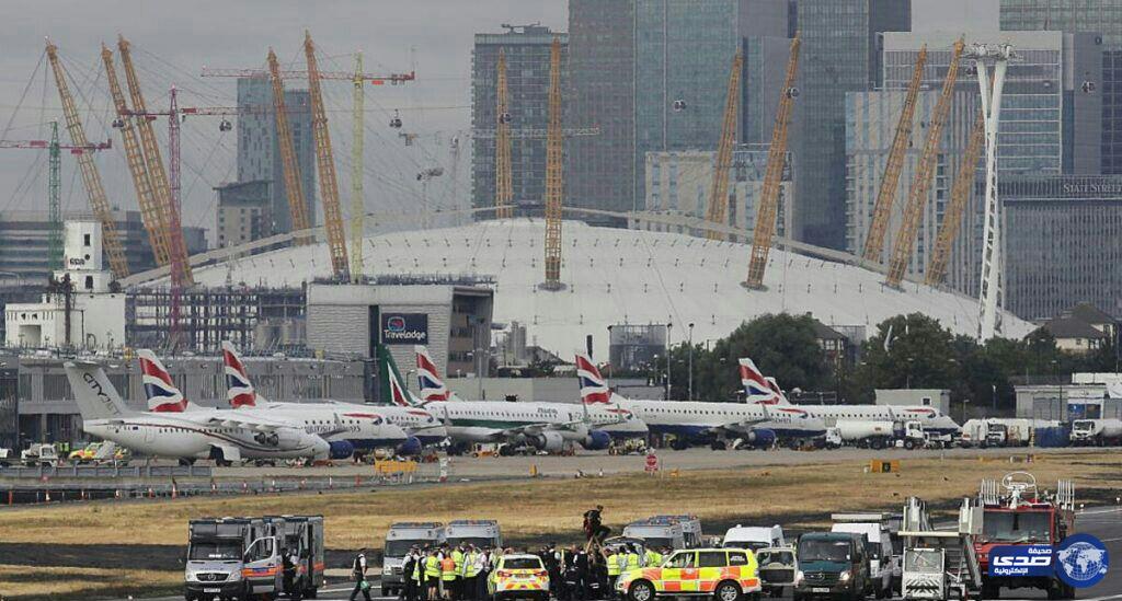 إسعاف 26 شخصا بعد حادث &#8221; كيماوي&#8221; بمطار لندن سيتي