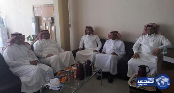 مدير عام المبيعات بشركة الاتصالات السعودية في زيارة تفقدية لمكتب مبيعات الدلم