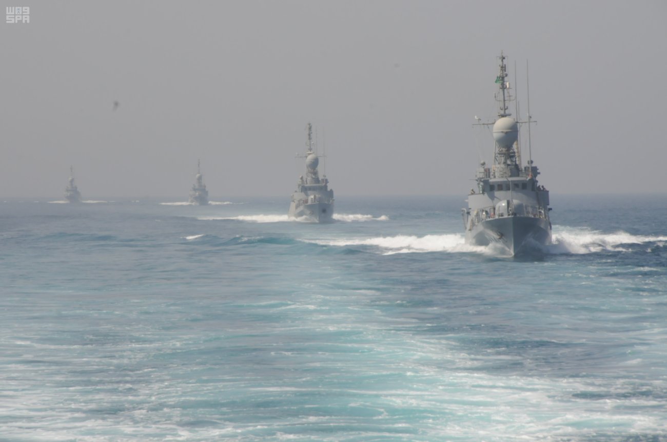 بتشكيلات من القوات البحرية السعودية.. انطلاق مناورات &#8220;درع الخليج -1&#8221;