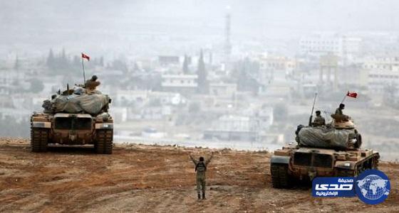 تركيا تقصف أكثر من 100 مواقع لتنظيم داعش والحزب الديمقراطي شمال سوريا