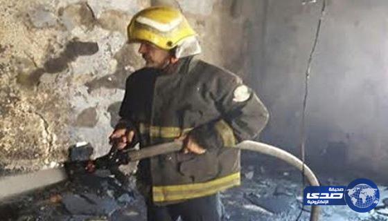 مدني الدمام ينقذ 4 أشخاص احتجزتهم النيران داخل منزل