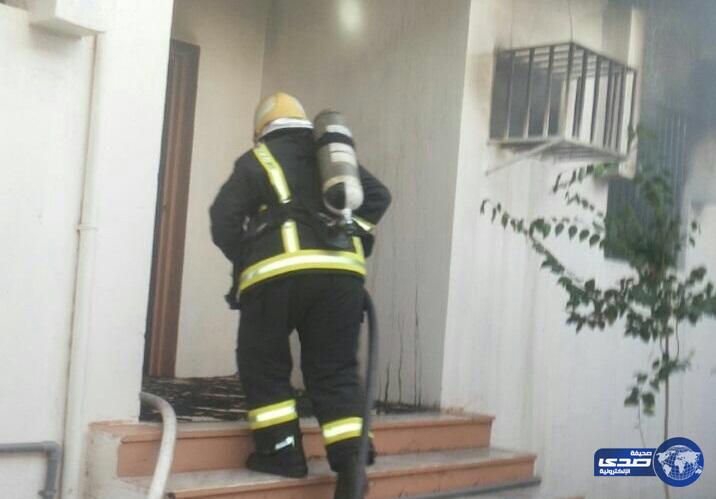 إخماد حريق منزل بـ&#8221; رجال ألمع&#8221; دون إصابات