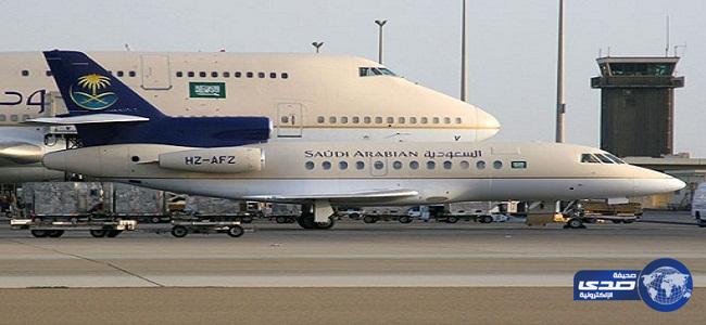 طائرة الخطوط السعودية تهبط اضطراريا بمطار القاهرة