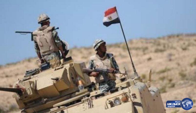 الجيش المصري يقتل 24 إرهابيًا بالشيخ زويد في سيناء