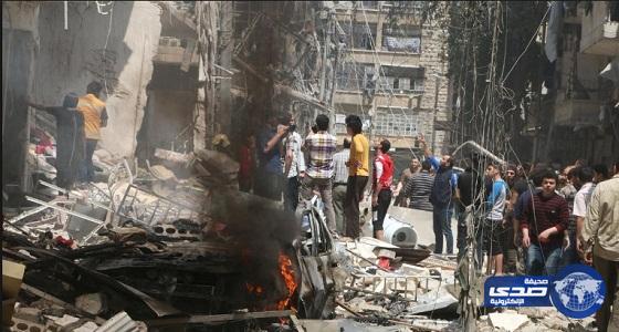 سوريا.. 28 قتيلاً و150 جريحاً في قصف جوي ومدفعي على أحياء حلب