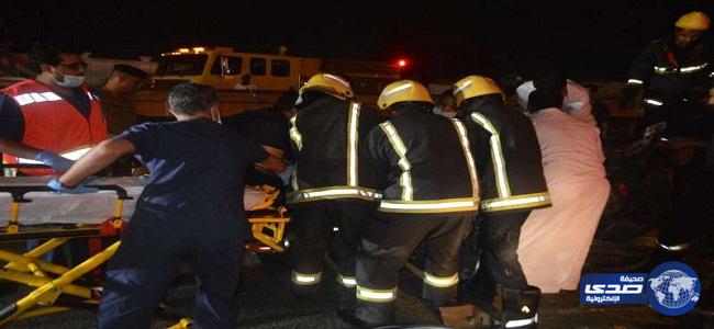 مصرع وإصابة 5 أشخاص في حادث بحي الصالحية بجدة