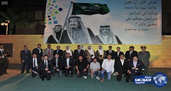 الأمير خالد الفيصل يلتقي الطلاب السعوديين المبتعثين في لبنان