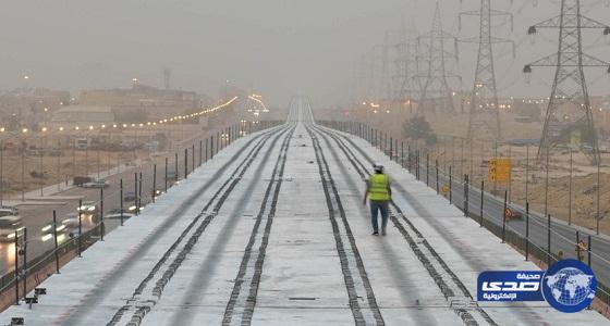 نسبة الإنجاز في مشروع قطار الرياض تصل إلى 45%