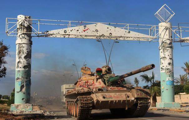 تطهير سرت الليبية من عناصر داعش