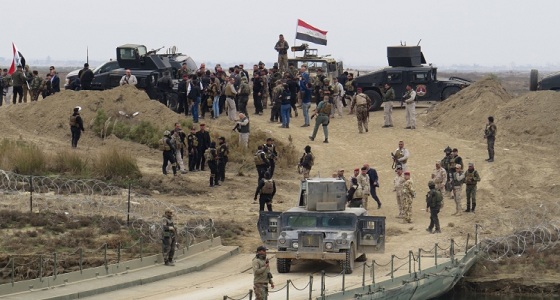 القوات العراقية تتراجع بعد استهدافهم ب 6 سيارات ملغومة من قبل داعش