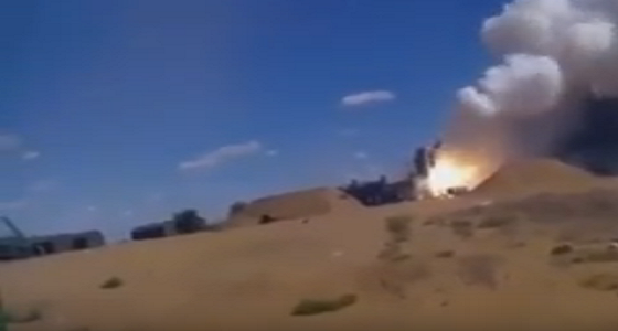 بالفيديو.. صاروخ روسي يفشل في بلوغ هدفه ويدمر منصة الإطلاق