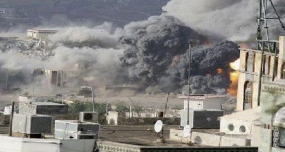 طائرات التحالف تدمر مواقع حيوية للانقلابيين بمناطق متفرقة في اليمن